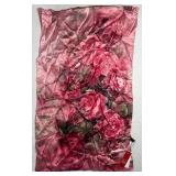 Story of Shanghai 100% Silk Cherry Blossom Print Shawl and Roses Scarf