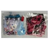 Story of Shanghai 100% Silk Cherry Blossom Print Shawl and Roses Scarf