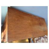 Antique Cherry 4 Drawer Wood Dresser