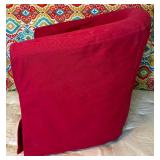 Fresca Fiesta Fabric Queen Headboard and IKEA Ektrop Tullsta Armchair