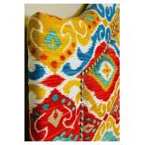 Fresca Fiesta Fabric Queen Headboard and IKEA Ektrop Tullsta Armchair