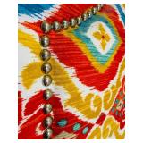 Fresca Fiesta Fabric Queen Headboard and IKEA Ektrop Tullsta Armchair