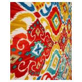 Fresca Fiesta Fabric Queen Headboard and IKEA Ektrop Tullsta Armchair