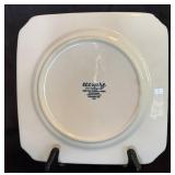 Sur La Table Porcelain Lion Head White Bowls and Ecoware White Plates