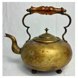 Vintage Copper Teapot Collection - 4 Teapots of Various Sizes & Styles