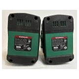Masterforce 20 volt Cordless Brushless Drill Driver and Impact Driver Set