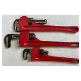 6 Piece Collection of Pipe Wrenches with Bernz-O-Matic Torch Kit