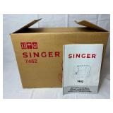 Singer Computerized Sewing Machine Model 7462 with Material & Sewing Supplies