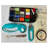Singer Computerized Sewing Machine Model 7462 with Material & Sewing Supplies