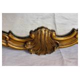 Antique Ornate Gold Gilt Wall Mirror