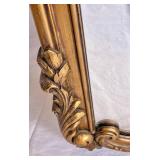 Antique Ornate Gold Gilt Wall Mirror