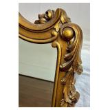 Antique Ornate Gold Gilt Wall Mirror