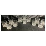 Royal Highlights Crystal Highball Tumblers and Old Fashioned Glassses by Princess House