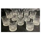 Royal Highlights Crystal Highball Tumblers and Old Fashioned Glassses by Princess House