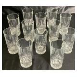 Royal Highlights Crystal Highball Tumblers and Old Fashioned Glassses by Princess House