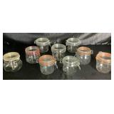 Large Le Parfait Super Glass Preserving Jars Bundle