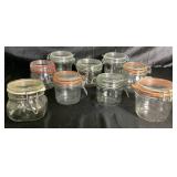 Large Le Parfait Super Glass Preserving Jars Bundle