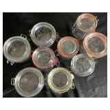 Large Le Parfait Super Glass Preserving Jars Bundle