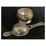 Collection of Antique Silver Plate Serving & Kitchen Pieces