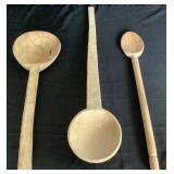Vintage Wooden Kitchen Tools Bundle