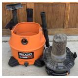 Ridgid 16 Gallon Wet/Dry Vac with Detachable Blower plus Hose and Attachments Model WD16800