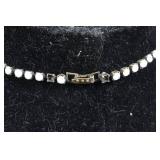 Vintage Bead and Rhinestone Necklace