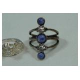 Silver Tone Costume Jewelry Rings