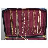 Assorted Costume Jewelry - Contents of Chest