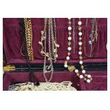 Assorted Costume Jewelry - Contents of Chest