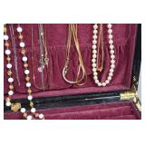 Assorted Costume Jewelry - Contents of Chest