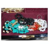 Assorted Costume Jewelry - Contents of Chest