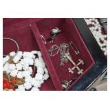 Assorted Costume Jewelry - Contents of Chest