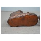 Vintage Bronzed Baby Shoes