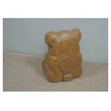 Vintage Hand Carved Wooden Folk Art Figurine