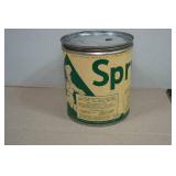 Vintage Spry Can and Recipe Book
