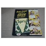 Vintage Spry Can and Recipe Book