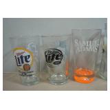 Assorted Beer Glasses - Sports and Pop Culture