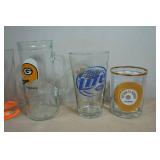 Assorted Beer Glasses - Sports and Pop Culture