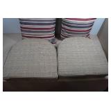 Outdoor Chair Cushions and Pillow Set