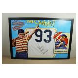 Framed Autographed Jersey Sandlot