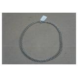 Kendra Scott Rhodium Plated Curb Link Chain