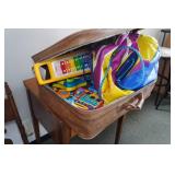 Suitcase with Assorted Toys