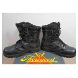 Thorogood 8" Black Deuce Series Work Boots - Size 9.5