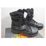 Thorogood 8" Black Deuce Series Work Boots - Size 9.5