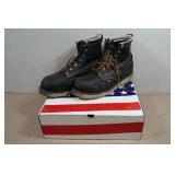 Thorogood 6" Black American Heritage Series Work Boots - Size 11