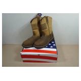 Thorogood 11" Crazy Horse/Tan Work Western Series Work Boots - Size 10