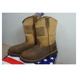Thorogood 11" Crazy Horse/Tan Work Western Series Work Boots - Size 10