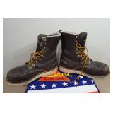 Thorogood 8" Briar Pitstop 1957 Series Work Boots - Size 10.5