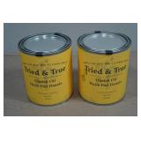 *2* Pints Tried & True Danish Oil Polymerized Linseed Oil