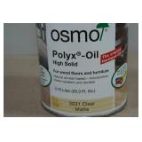 .75 Liter Osmo Polyx-Oil High Solid for Wood Floors and Furniture - Clear/Matte